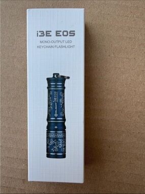 Olight i3E EOS Blue Keychain LED Flashlight by